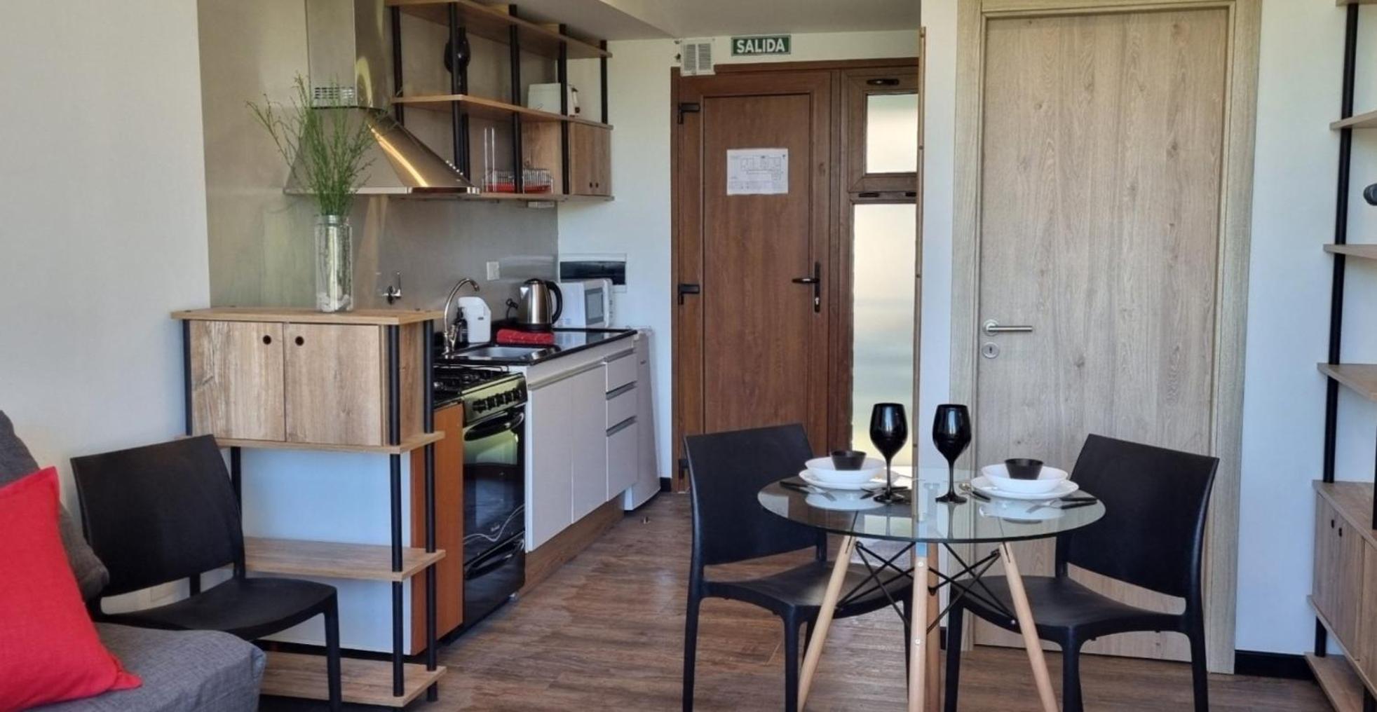 Monoambiente En Palo Santo Apartments, Naturaleza Y Confort